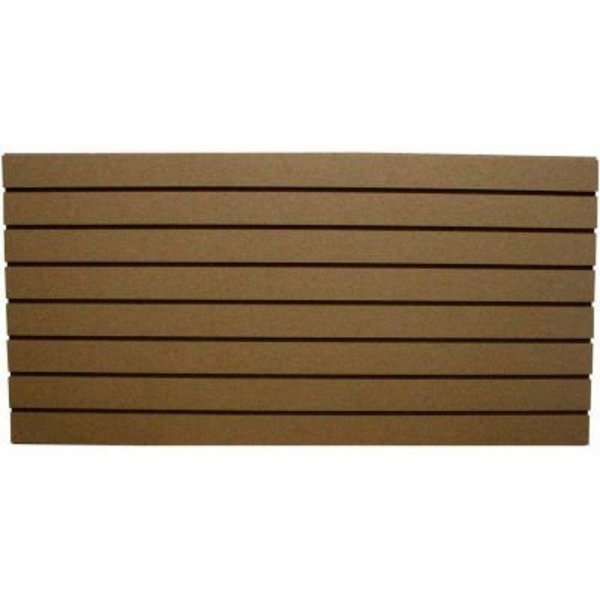 Windmill Slatwall Products Slatwall Easy Panel Anchor Core 48"W x 24"H (2 PC) Paintgrade EPPG